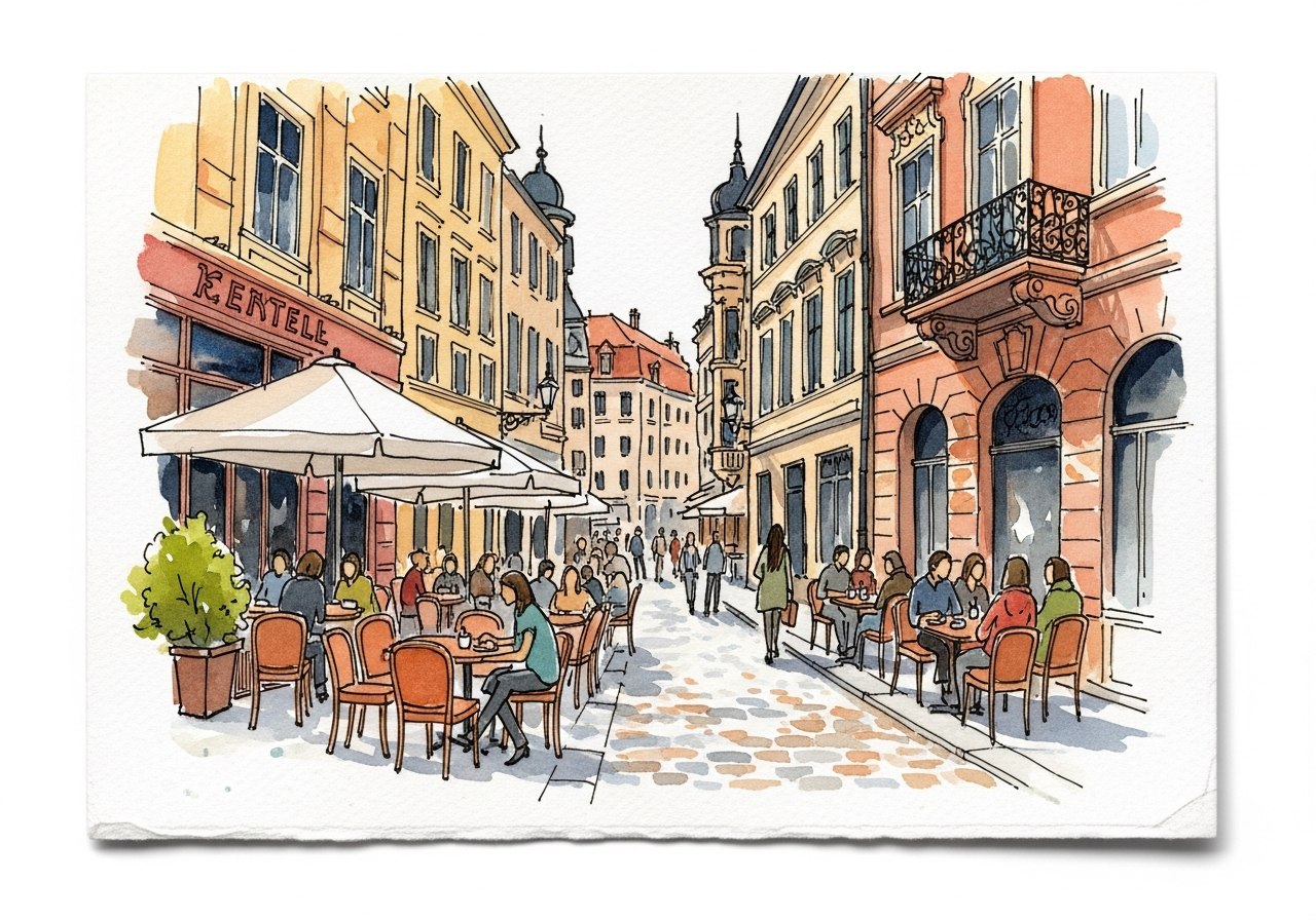 Городской скетчинг