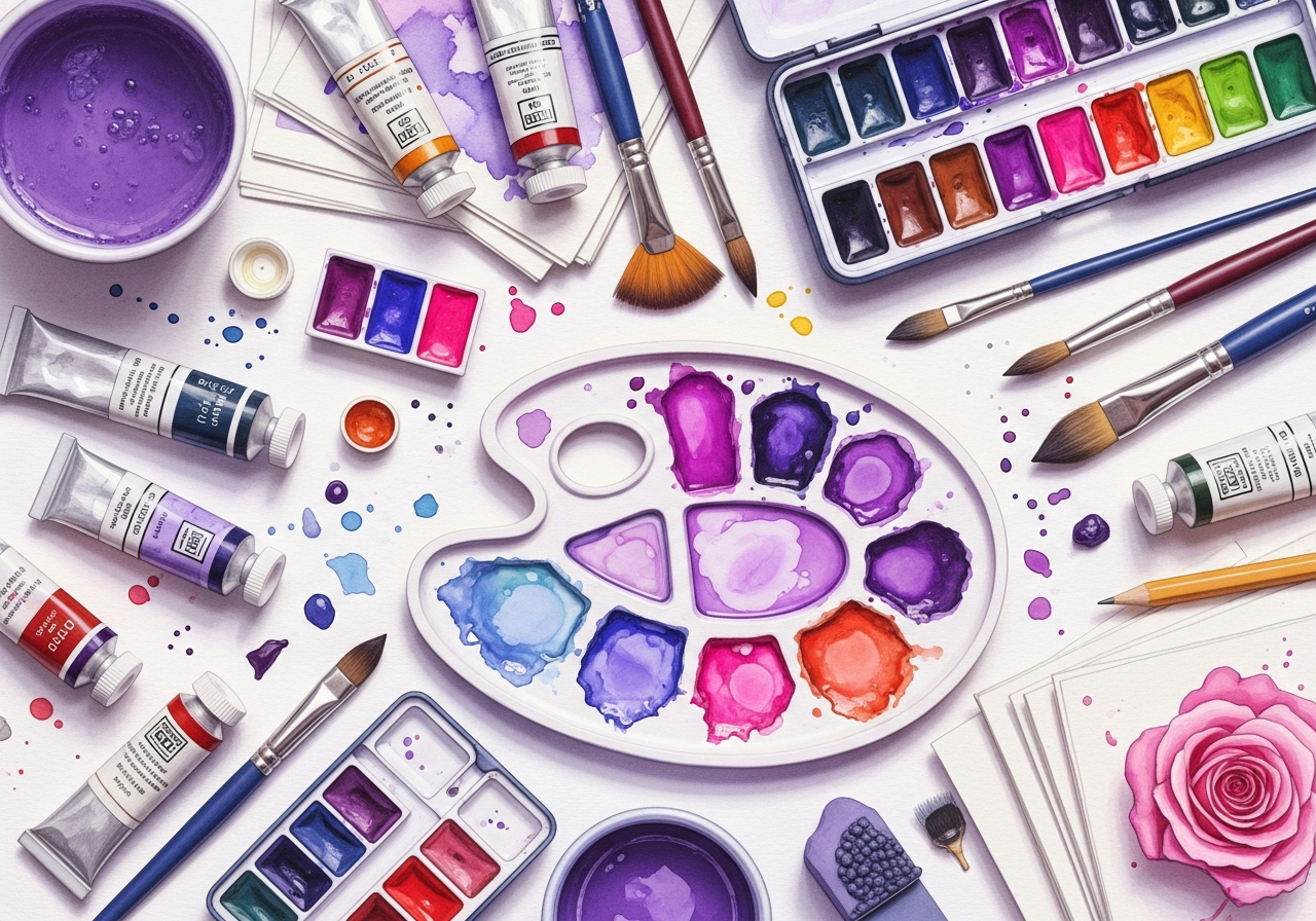 Акварельные краски